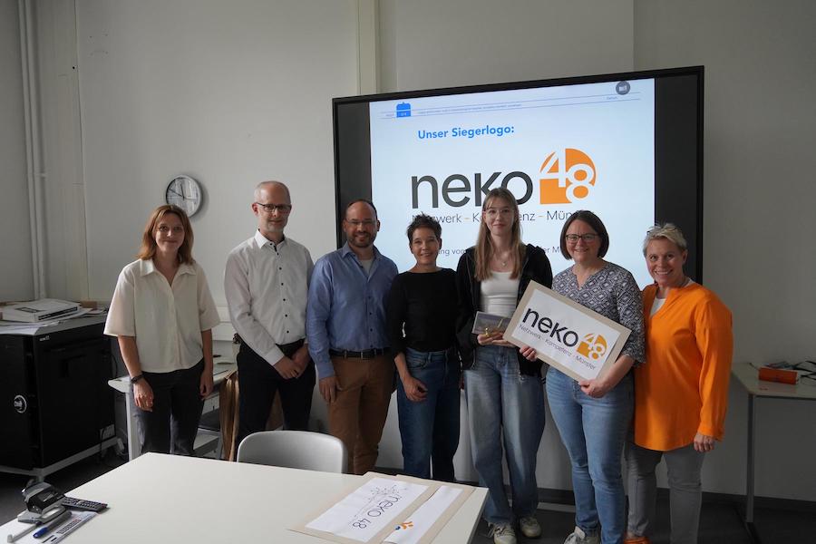 AKBK-Mediengestalter entwerfen neues Logo für Kompetenznetzwerk Zukunftssicherung Münster