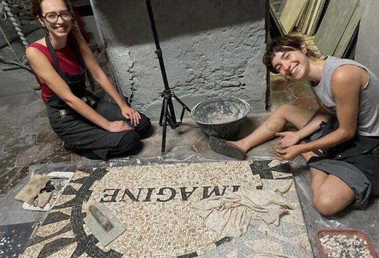 Mosaikkunst in Rom – Leo und Lilo (BGY23) berichten über ihr Auslandspraktikum