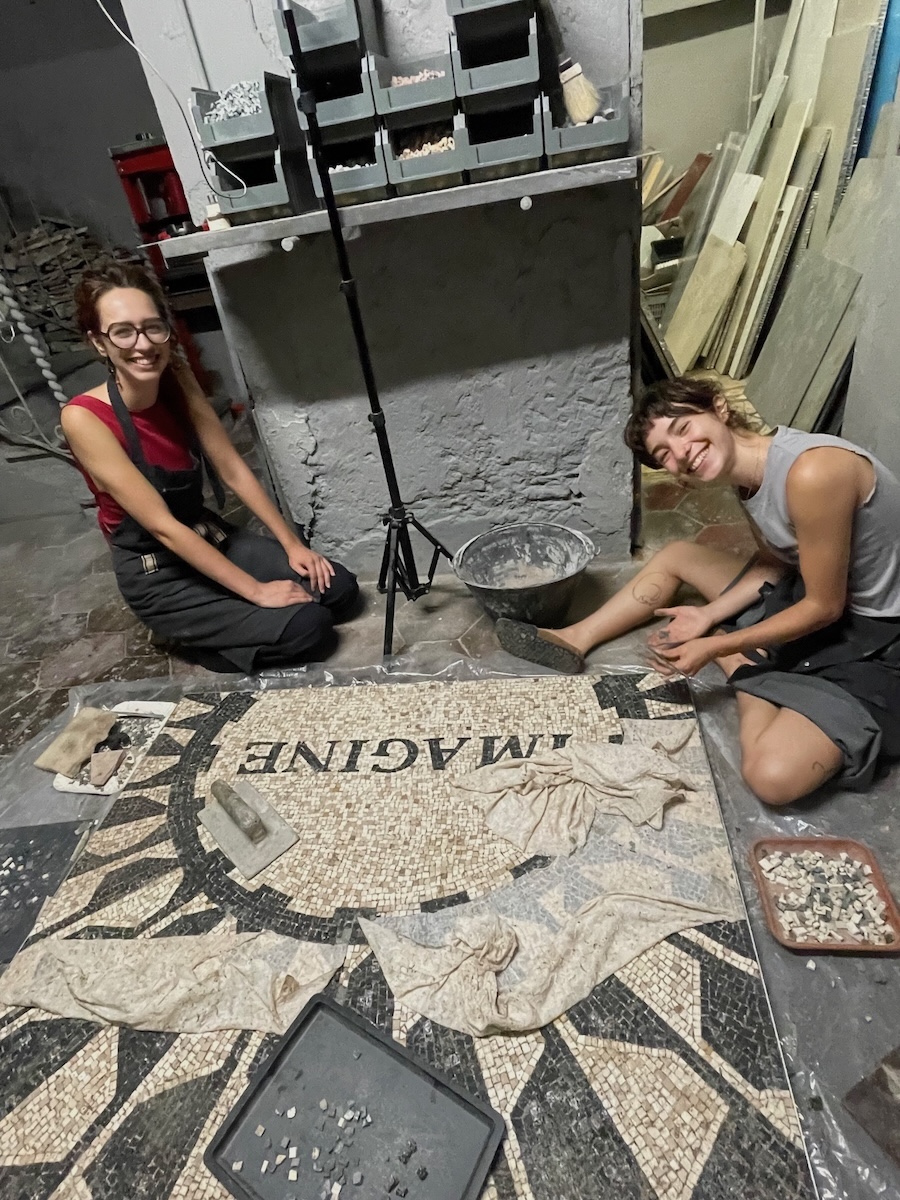 Mosaikkunst in Rom – Leo und Lilo (BGY23) berichten über ihr Auslandspraktikum